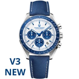 PAGANI DESIGN 2026 New AK Project Men's Watches Luxury Quartz Wrist Watch For Men AR Sapphire Speed Chronograph Automatic Date