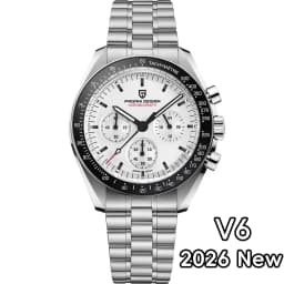 PAGANI DESIGN 2026 New AK Project Men's Watches Luxury Quartz Wrist Watch For Men AR Sapphire Speed Chronograph Automatic Date