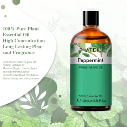 PHATOIL 100ML Copaiba Pure Essential Oils Helichrysum Neroli Australian Tea Tree Lemon Eucalyptus Turmeric Oregano Spearmint Oil