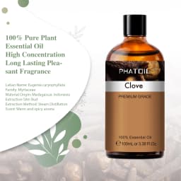 PHATOIL 100ML Copaiba Pure Essential Oils Helichrysum Neroli Australian Tea Tree Lemon Eucalyptus Turmeric Oregano Spearmint Oil