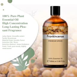 PHATOIL 100ML Copaiba Pure Essential Oils Helichrysum Neroli Australian Tea Tree Lemon Eucalyptus Turmeric Oregano Spearmint Oil