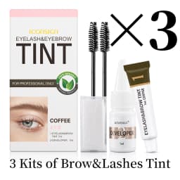 ICONSIGN Eyelash Eyebrow Dye Tint Kit Brow Enhancer Mascara Lift Tinting Tattoo Eyes Makeup Tools