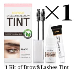 ICONSIGN Eyelash Eyebrow Dye Tint Kit Brow Enhancer Mascara Lift Tinting Tattoo Eyes Makeup Tools