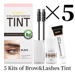 ICONSIGN Eyelash Eyebrow Dye Tint Kit Brow Enhancer Mascara Lift Tinting Tattoo Eyes Makeup Tools