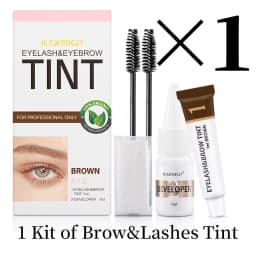 ICONSIGN Eyelash Eyebrow Dye Tint Kit Brow Enhancer Mascara Lift Tinting Tattoo Eyes Makeup Tools
