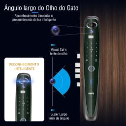 Tuya Smart 3D Face Door Lock Security Face & Camera Monitor Intelligent Fingerprint Password Biometric Electronic Key Unlock
