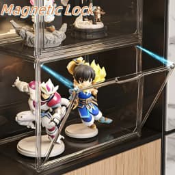 Clear Large Figure Storage Box Organizer For Figurine Acrylic Box Blind Box Makeup Toy Showcase Organizer For Handbag Figurine