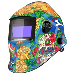 ARCCAPTAIN Auto Darkening Welding Helmet Nylon Welder Mask Large View True Color DIN4 1/1/1/1 Soldering Mask for TIG MIG MMA CUT