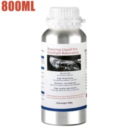 Car Headlight Chemical Polishing Kit 800ML Headlights Liquid Polymer Repair Fluid Scratch Remover Car Headlight Restoration Kit