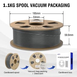 JAYO PLA PLA PLUS ABS PETG SILK Filament 1.75MM 5 Rolls / Set Refills Non-toxic Fastship 3D Printer DIY Gift