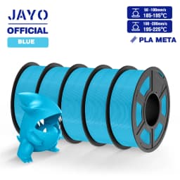 JAYO ABS/PLA META/PETG/SILK/TPU/Wood/ Rainbow/Marble 3D Printer Filament 1.75mm 5 Roll 3D Printing Materials for 3D Printer