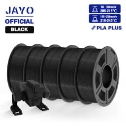 JAYO ABS/PLA META/PETG/SILK/TPU/Wood/ Rainbow/Marble 3D Printer Filament 1.75mm 5 Roll 3D Printing Materials for 3D Printer