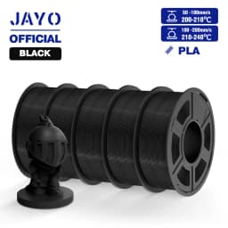 JAYO ABS/PLA META/PETG/SILK/TPU/Wood/ Rainbow/Marble 3D Printer Filament 1.75mm 5 Roll 3D Printing Materials for 3D Printer