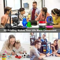 JAYO PLA/PETG/SILK/TPU/ABS 3D Printer Filament 1.75mm 2 Rolls 3D Printing Materials for 3D Printer Free Shippment