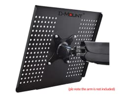 LP2 LP3 LP7 LP8 Steel Within 17' Universal Notebook Bracket Laptop Tray Fits VESA 100X100 Laptop Support Holder Black