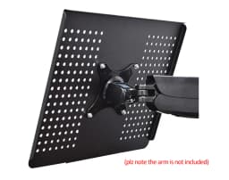 LP2 LP3 LP7 LP8 Steel Within 17' Universal Notebook Bracket Laptop Tray Fits VESA 100X100 Laptop Support Holder Black
