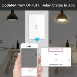 ZigBee Wall Touch Smart Light Switch With Neutral/No Neutral, No Capacitor Smart Life/Tuya 2/3 Way Control Compatible Alexa Goog