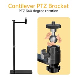 Projector Brack Floor Support Stand Metal Holder Multi-angle Adjustable 360 °Rotating Projector Bracket for Film Video Projector