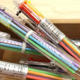 Jonvon Satone 20pcs Ball Point Pen Marker Korea Creative Stationery Pen 6 Color In 1 Ballpoint Pen Color School Supplies For Kid
