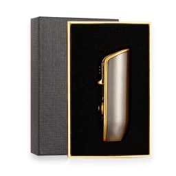 Lighter Metal 3 Jet Butane Gas Torch Smoking Lighter W/ Cigar Punch Stripe Sharp Cigar Lighter