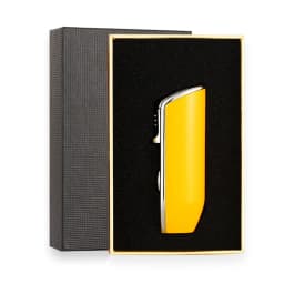 Lighter Metal 3 Jet Butane Gas Torch Smoking Lighter W/ Cigar Punch Stripe Sharp Cigar Lighter