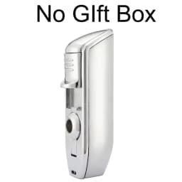 Lighter Metal 3 Jet Butane Gas Torch Smoking Lighter W/ Cigar Punch Stripe Sharp Cigar Lighter