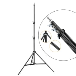 New 200cm Projector Tripod Stand Aluminum Alloy Holder 1/4'' Adjustable Height for Mount Laptop Projection Bracket Matching tray