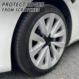 4PCS HubCap for Replacement Tesla Model 3 Wheel Cover Automobile 18 Inch Hub Cap Full Rim Cover Accessories 2018-2023 Wheel Cap