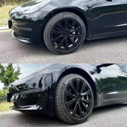 4PCS HubCap for Replacement Tesla Model 3 Wheel Cover Automobile 18 Inch Hub Cap Full Rim Cover Accessories 2018-2023 Wheel Cap