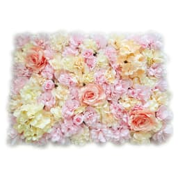 1pcs Artificial Flower Wall Wedding Background Decoration Lawn Pillar Road Lead Flower Arch Silk Rose Hydrangea White Flower