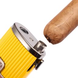Luxury3 Jet Torch Cigars Lighter Windproof Metal Pocket Lighters Butane Refillable Flame Gas Lighter W/ Cigar Punch