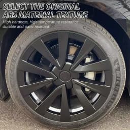 4PCS Hub Cap Performance 18 Inch Wheel Caps Automobile Replacemen Hubcap Full Rim Cover Accessories for Tesla Model 3 2018-2023