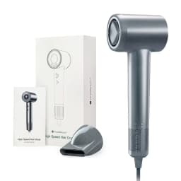 High Speed Hair Dryer 110,000 RPM BLDC Motor 1600W Ionic Negative Ion 5 Intelligent Modes LED Display for Home Travel