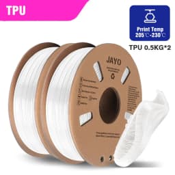 JAYO 3D Printer Filament PETG/PLA+/SILK/PLA/Marble/WoodTPU/ABS 2Roll 1.75mm Filament Environmental Material For 3D Pen & Printer
