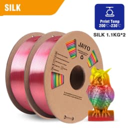 JAYO 3D Printer Filament PETG/PLA+/SILK/PLA/Marble/WoodTPU/ABS 2Roll 1.75mm Filament Environmental Material For 3D Pen & Printer