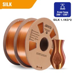 JAYO 3D Printer Filament PETG/PLA+/SILK/PLA/Marble/WoodTPU/ABS 2Roll 1.75mm Filament Environmental Material For 3D Pen & Printer