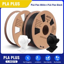 JAYO 3D Printer Filament PETG/PLA+/SILK/PLA/Marble/WoodTPU/ABS 2Roll 1.75mm Filament Environmental Material For 3D Pen & Printer