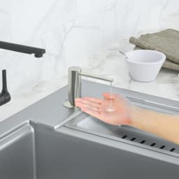 Samodra liquid Soap Dispenser With Extension Tube Kit Brass Pump Head For Kitchen Sink Bathroom accessories 4 color dispenser So