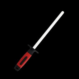 Ceramic Rod Knife Honing and Sharpening Stick for Stainless Steel Knives, 10' Inch/25 Centimeters