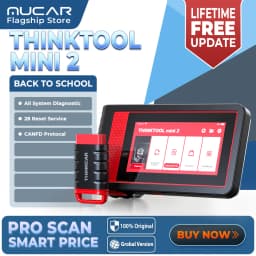 THINKCAR THINKTOOL MINI 2 CANFD Auto Car  Diagnostic Tools Obd2 Scanner Bi-directional Scan Tool 28 Resets Full System Diagnose
