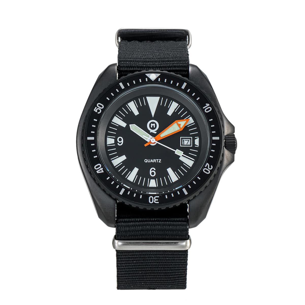 QIMEI Classic Design US Special Forces UDT Military Army Sport Men's Outdoor Diver Watch SM8016B Matte Finish