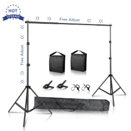 2X2 2X3 2.6X3M Background Stand Photography Photo Studio Green Screen Backdrops Chromakey Support System Frame Video for Parties