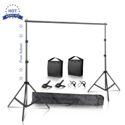 2X2 2X3 2.6X3M Background Stand Photography Photo Studio Green Screen Backdrops Chromakey Support System Frame Video for Parties