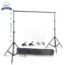 2X2 2X3 2.6X3M Background Stand Photography Photo Studio Green Screen Backdrops Chromakey Support System Frame Video for Parties