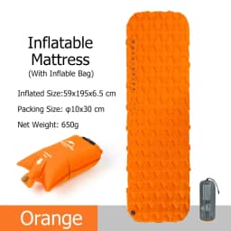 Naturehike Inflatable Mattress Air Mattress Ultralight Outdoor Sleeping Pad Folding Bed Sleeping Mat Hiking Camping Mattress