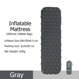 Naturehike Inflatable Mattress Air Mattress Ultralight Outdoor Sleeping Pad Folding Bed Sleeping Mat Hiking Camping Mattress
