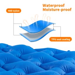 Naturehike Inflatable Mattress Air Mattress Ultralight Outdoor Sleeping Pad Folding Bed Sleeping Mat Hiking Camping Mattress