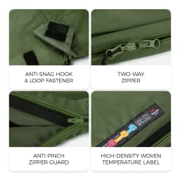 Naturehike Envelope-style Sleeping Bag LW180 Ultralight Cotton Splicing Double Sleeping Bags For Outdoor Camping Hiking Tourism
