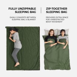 Naturehike Envelope-style Sleeping Bag LW180 Ultralight Cotton Splicing Double Sleeping Bags For Outdoor Camping Hiking Tourism