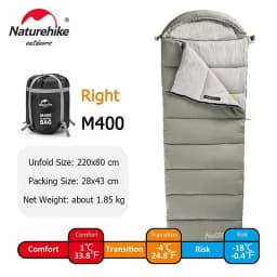 Naturehike Sleeping Bag Lightweight Waterproof Sleeping Bag Outdoor Camping Sleeping Bag Ultralight Winter Sleeping Bag